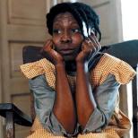 Goldberg as Celie in The Color Purple